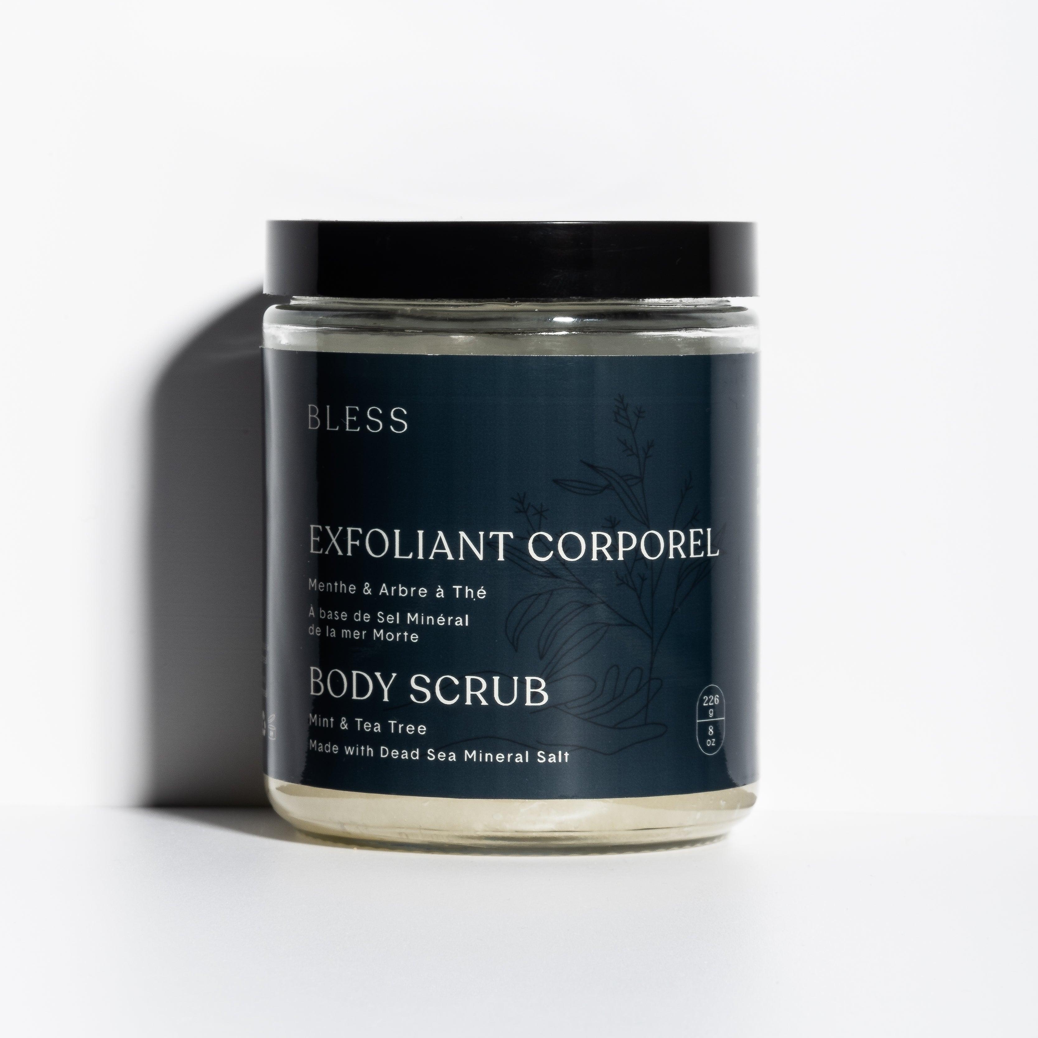 Mint & Tea Tree body scrub