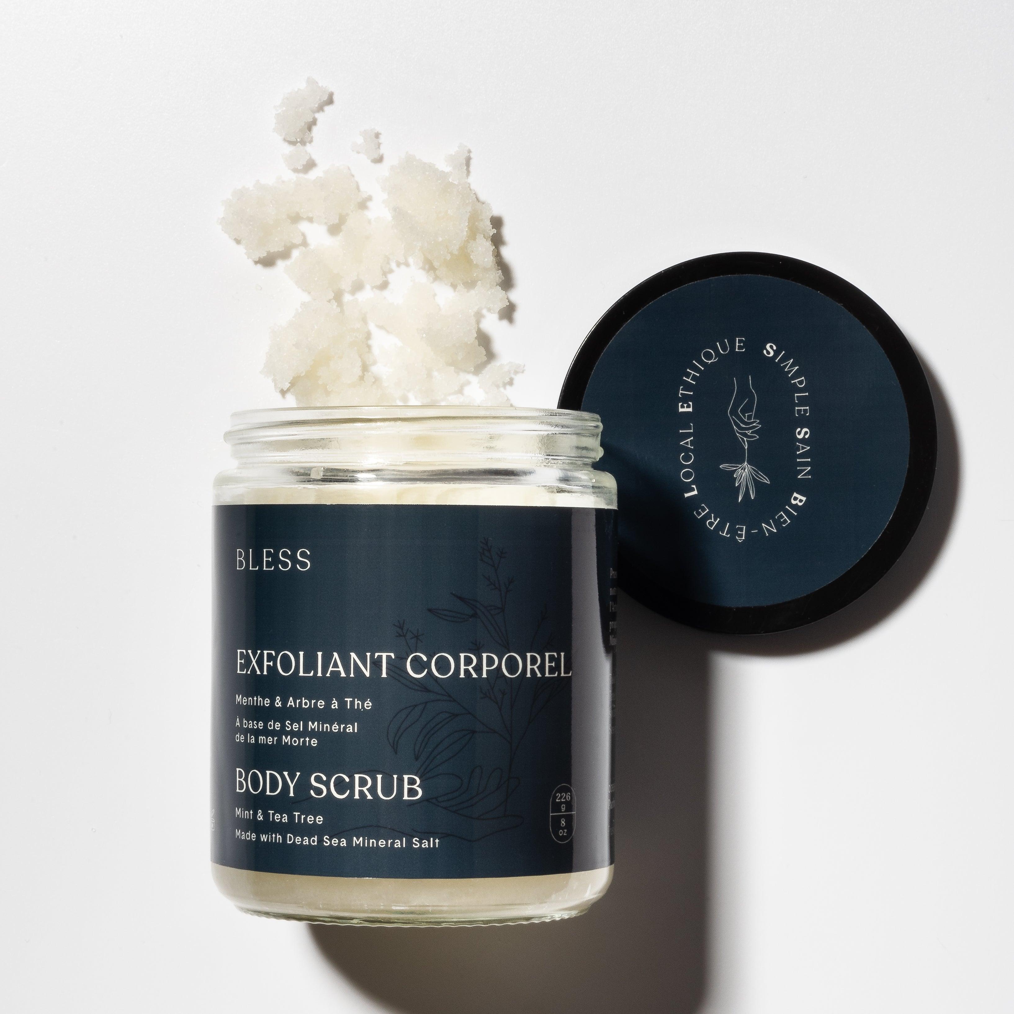 Mint & Tea Tree body scrub