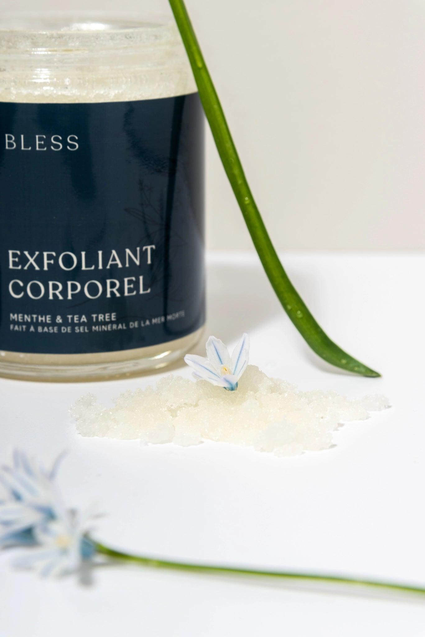 Mint & Tea Tree body scrub