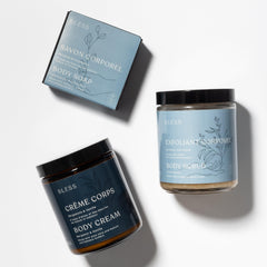 Ensemble soins du corps citronné